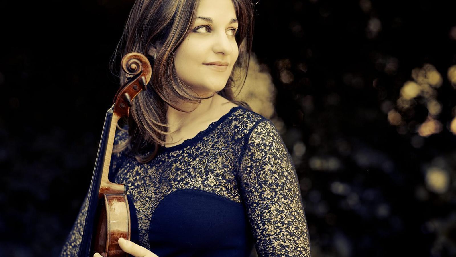 La violinista Alexandra Soumm. / BALAZS BOROCZ / COLUMBIA